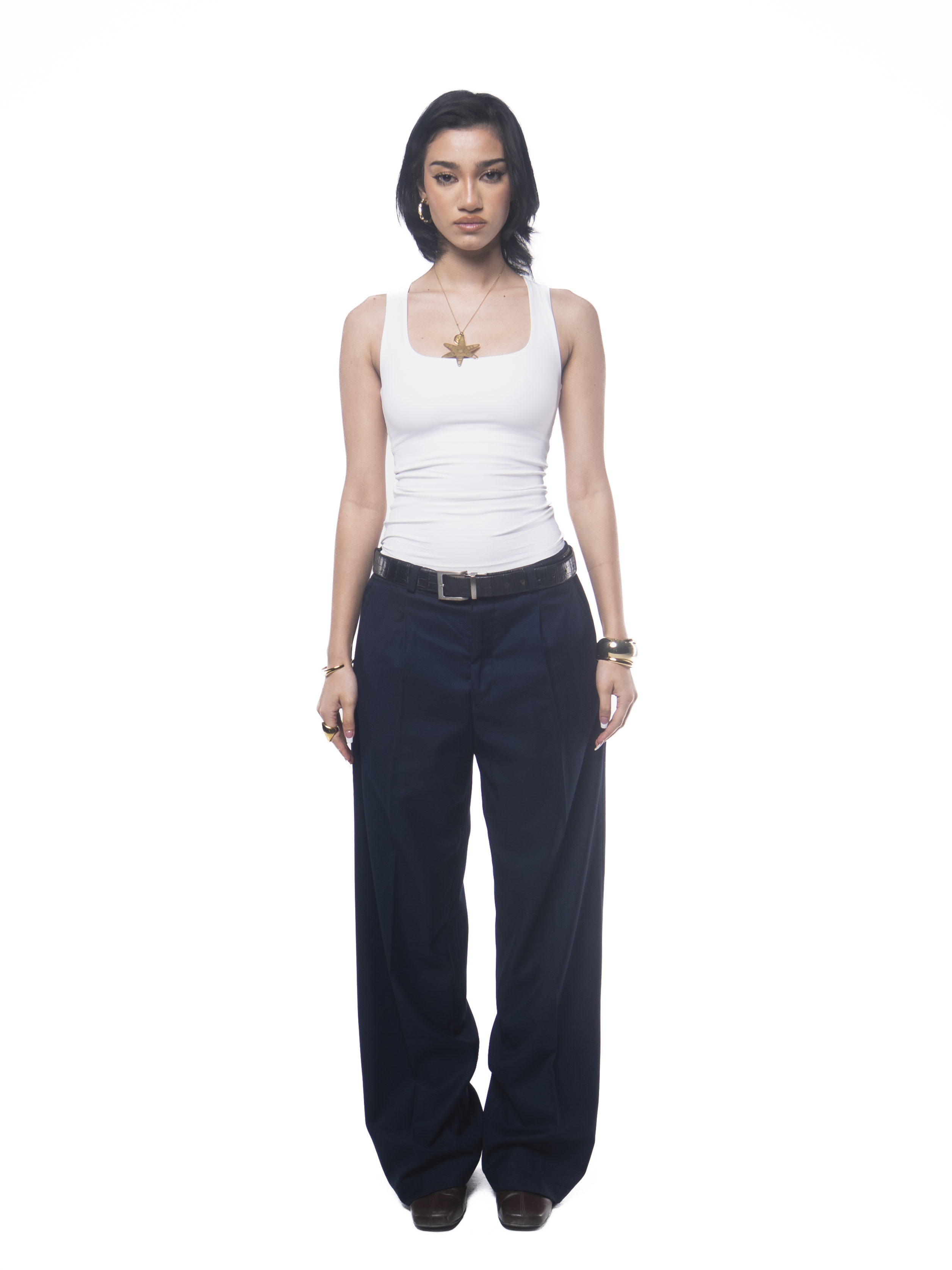 SKYLINES CLASSIC PANTS IN NAVY