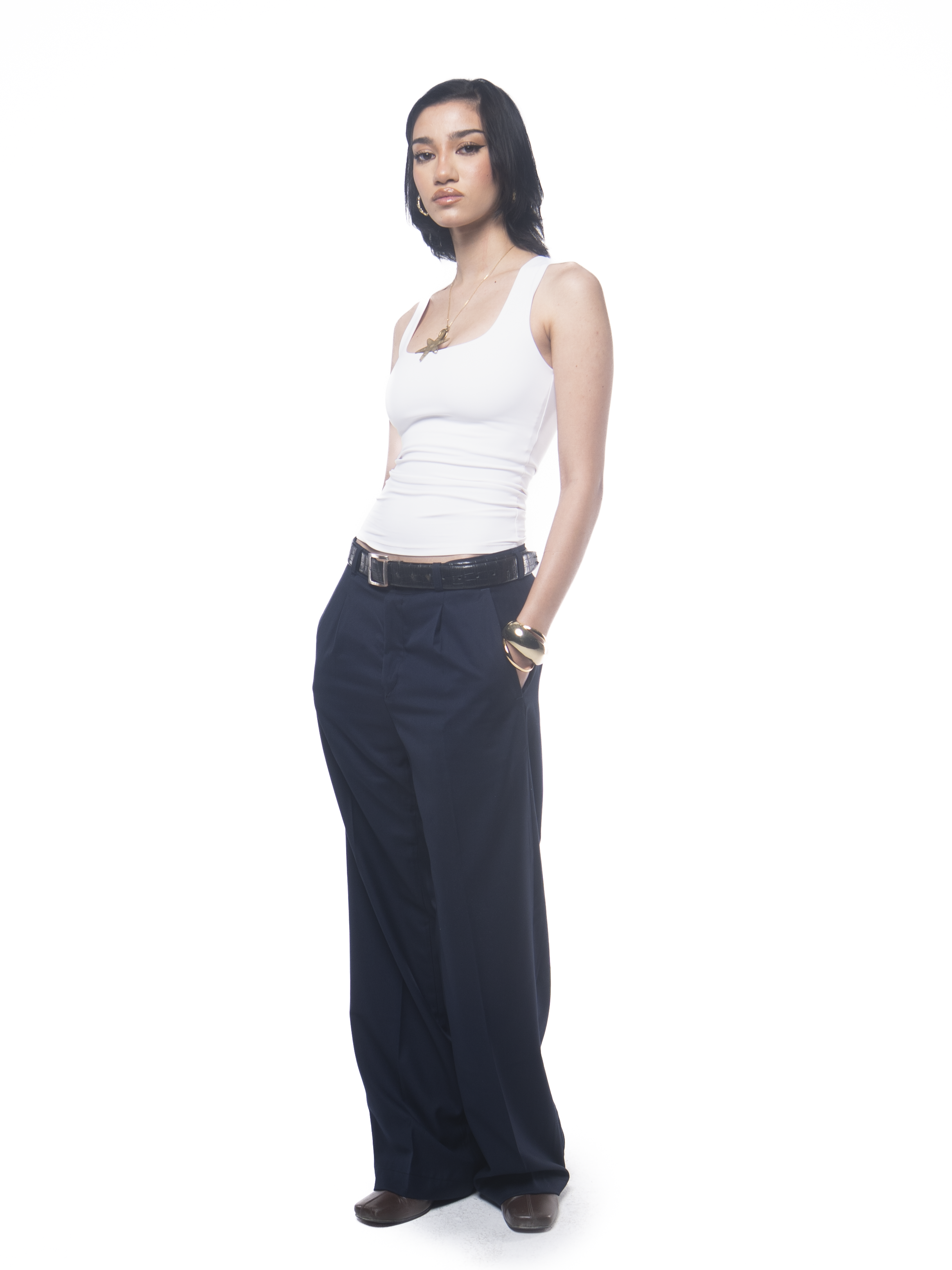 SKYLINES CLASSIC PANTS IN NAVY